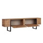Nordure Mueble para TV Onera - Pino Atlántico, Negro
